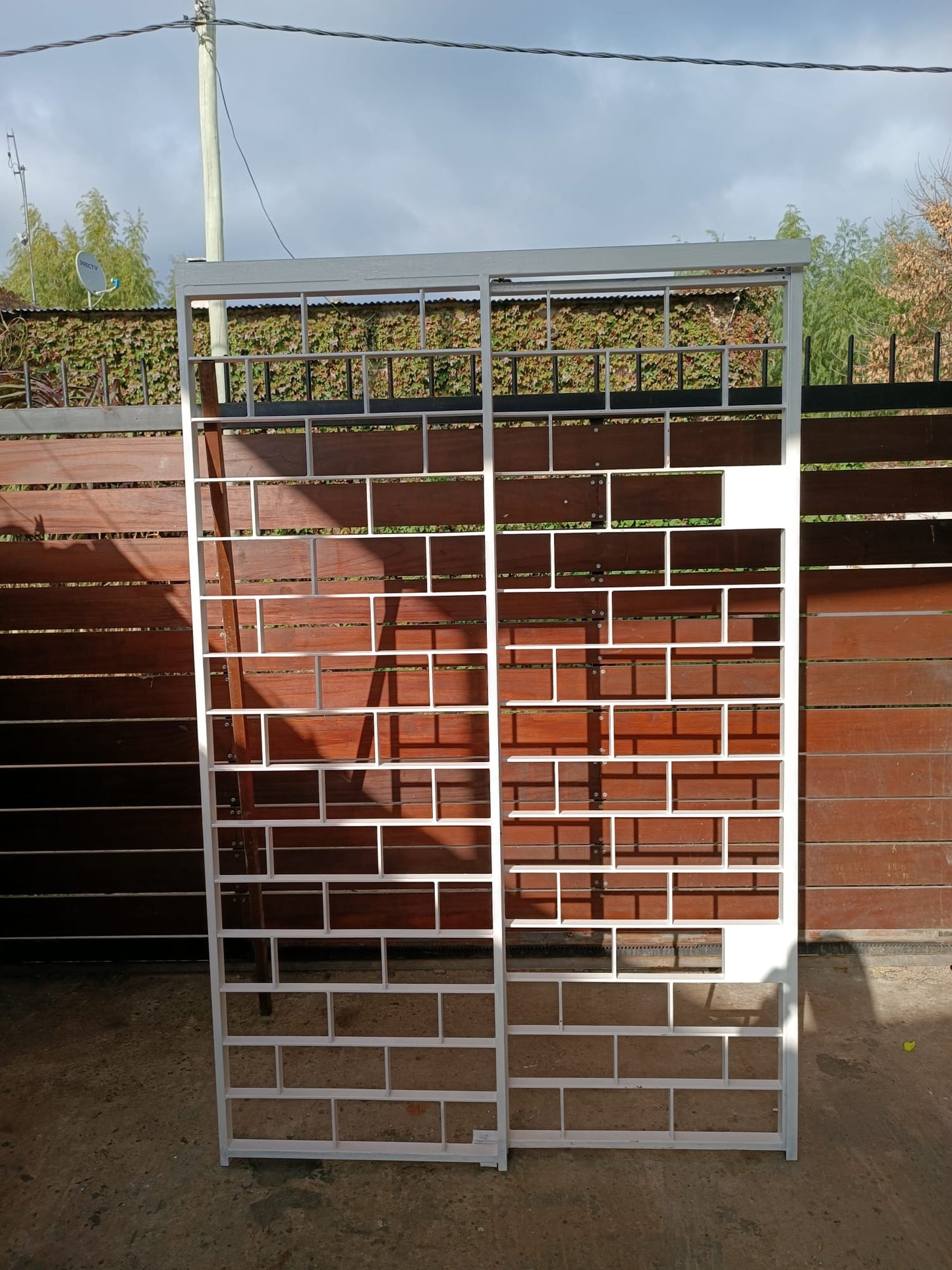 Puerta reja corrediza