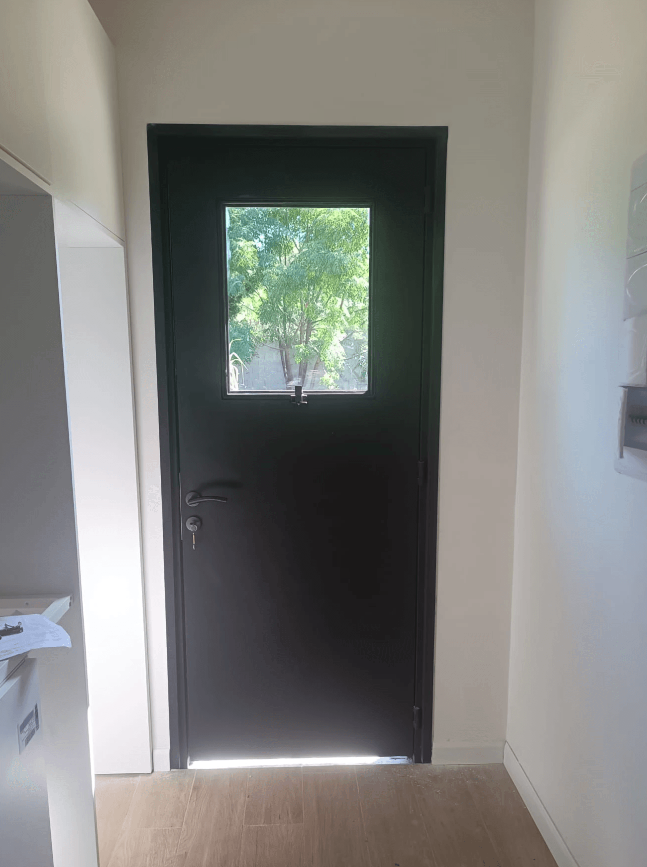 Puerta Exterior con ventana