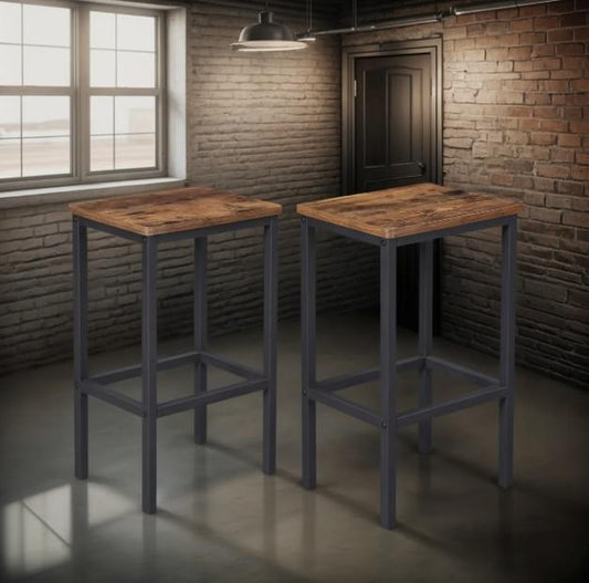 Juego de 2 taburetes simples