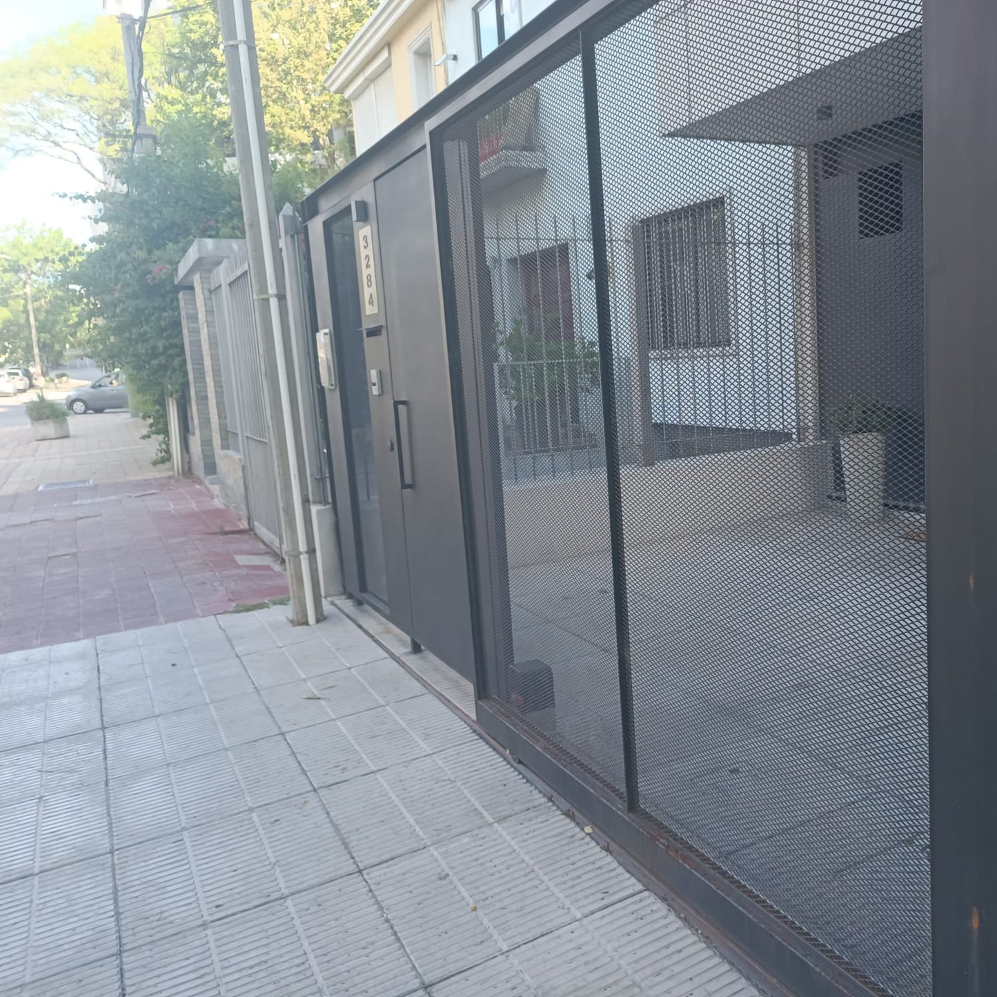 Cerramiento en metal desplegado