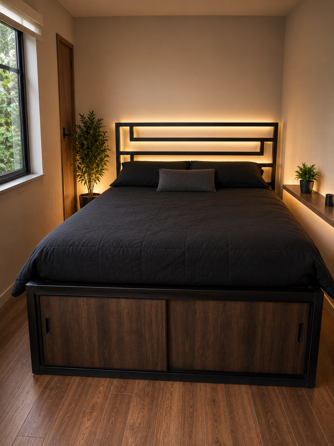 Cama multifunción 2 plazas