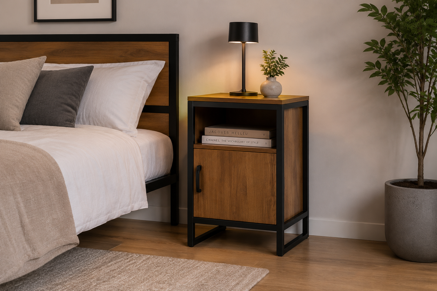 Mesa de luz modelo Detroit