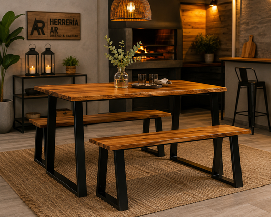 Juego de comedor modelo Petra