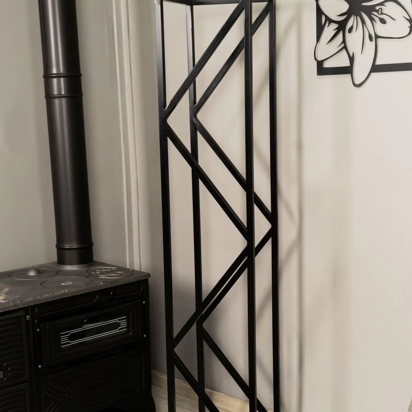 Leñero modelo Zig Zag