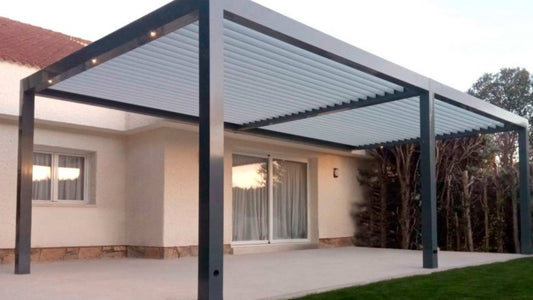 Pérgola de hierro
