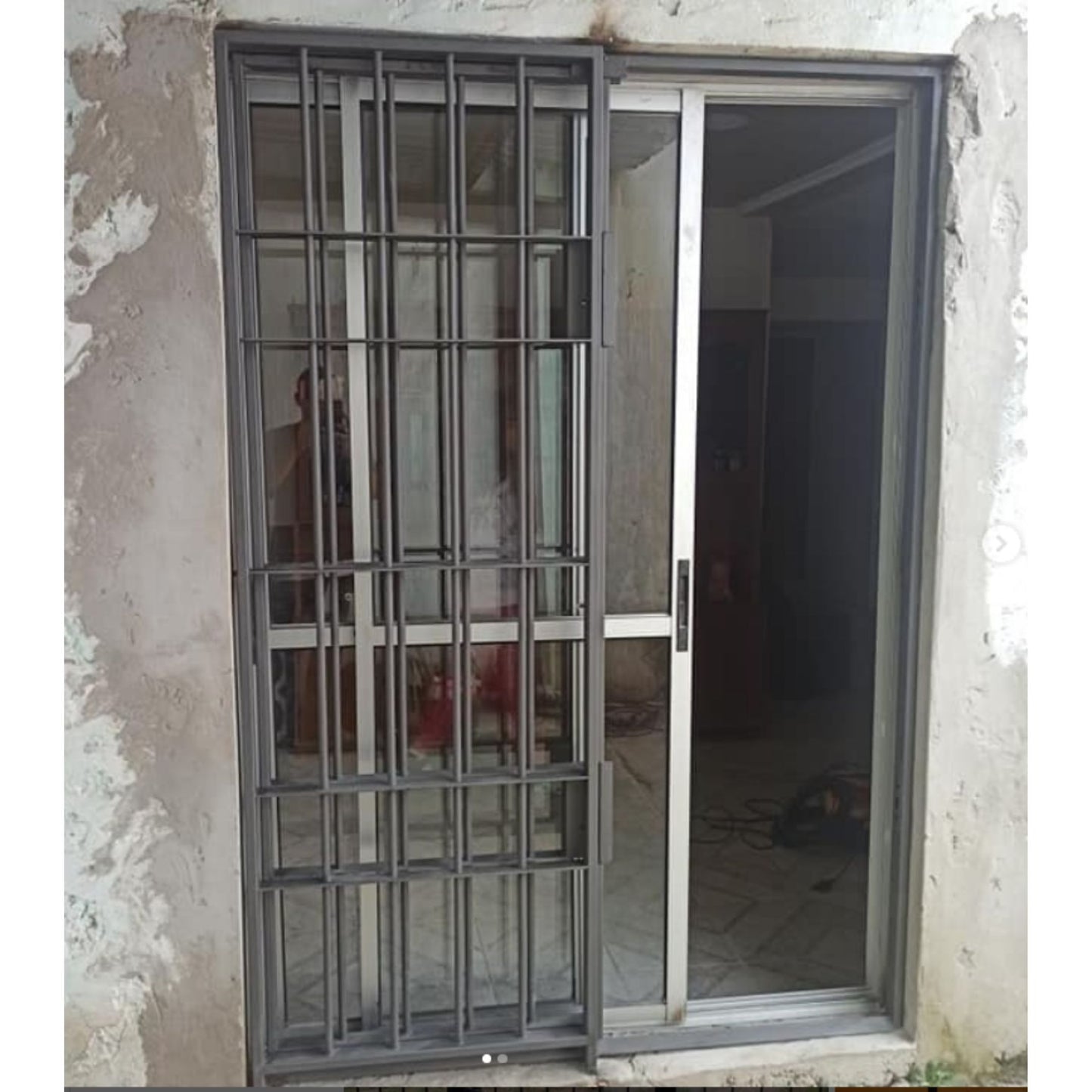 Puerta reja corrediza