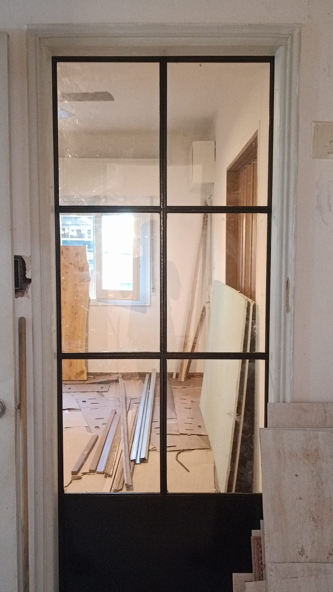 Puerta estilo granero