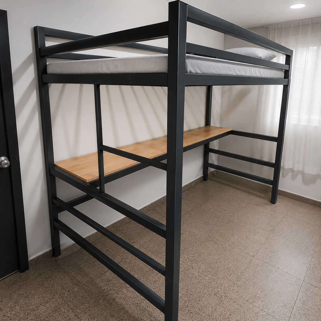 Cama alta modelo Chichen