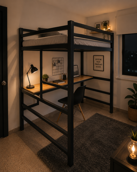 Cama alta modelo Chichen